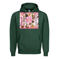 Sports Green cafecito y chisme Zipper Hoodie - JahusDesignShop