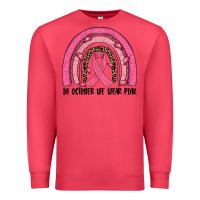 Cardinal in october we wear pink rainbow Premium Sweatshirt - JahusDesignShop