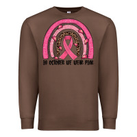 Chestnut in october we wear pink rainbow Premium Sweatshirt - JahusDesignShop