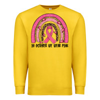 Lemon in october we wear pink rainbow Premium Sweatshirt - JahusDesignShop