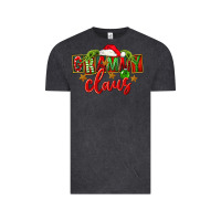 Vintage Black Christmas Grammy Claus Mother's Day Vintage Tee - FaDigitalArtStudio