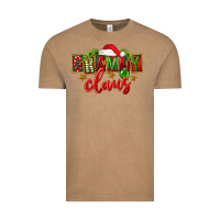 Vintage Coffee Christmas Grammy Claus Mother's Day Vintage Tee - FaDigitalArtStudio