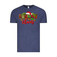 Vintage Denim Christmas Grammy Claus Mother's Day Vintage Tee - FaDigitalArtStudio