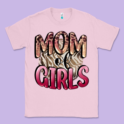 Mom Of Girls Mother's Day Classic Tee Designed By Cowgirlartshop