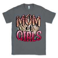 Charcoal Heather Mom of Girls Mother's Day Classic Tee - CowGirlArtShop