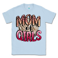 Dusty Blue Mom of Girls Mother's Day Classic Tee - CowGirlArtShop
