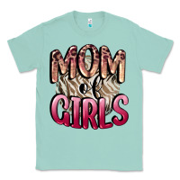 Seafoam Mom of Girls Mother's Day Classic Tee - CowGirlArtShop