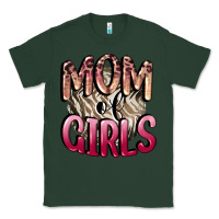 Sports Green Mom of Girls Mother's Day Classic Tee - CowGirlArtShop