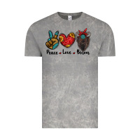 Cloud Rock peace love bison Vintage Tee - RanaPortraitStore
