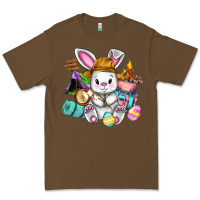 Cacao Easter Day Camper  Happy Easter Day Premium Tee - CowGirlArtShop