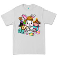 Dove Grey Easter Day Camper  Happy Easter Day Premium Tee - CowGirlArtShop