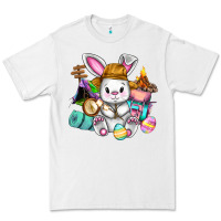 White Easter Day Camper  Happy Easter Day Premium Tee - CowGirlArtShop