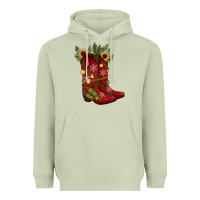Matcha Christmas boots Heavyweight Hoodie - JahusDesignShop