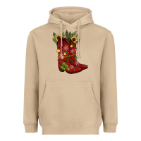 Mushroom Christmas boots Heavyweight Hoodie - JahusDesignShop