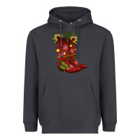 Smoke Christmas boots Heavyweight Hoodie - JahusDesignShop