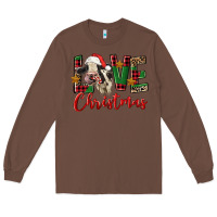 Chestnut love christmas holstein heifer Long Sleeve Tee - FaDigitalArtStudio