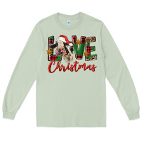 Matcha love christmas holstein heifer Long Sleeve Tee - FaDigitalArtStudio