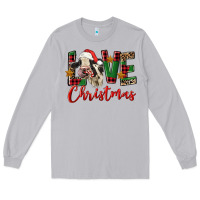 Moon Dust love christmas holstein heifer Long Sleeve Tee - FaDigitalArtStudio