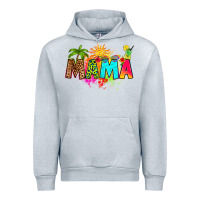Heather Grey summer mama Urban Hoodie - RanaPortraitStore