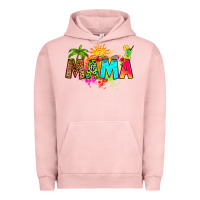 Pigment Salmon summer mama Urban Hoodie - RanaPortraitStore