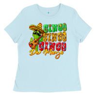 Baby Blue Cinco cinco de mayo Ladies Tee - FaDigitalArtStudio