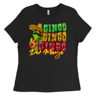 Black Cinco cinco de mayo Ladies Tee - FaDigitalArtStudio