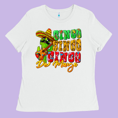 Cinco Cinco De Mayo Ladies Tee Designed By Fadigitalartstudio