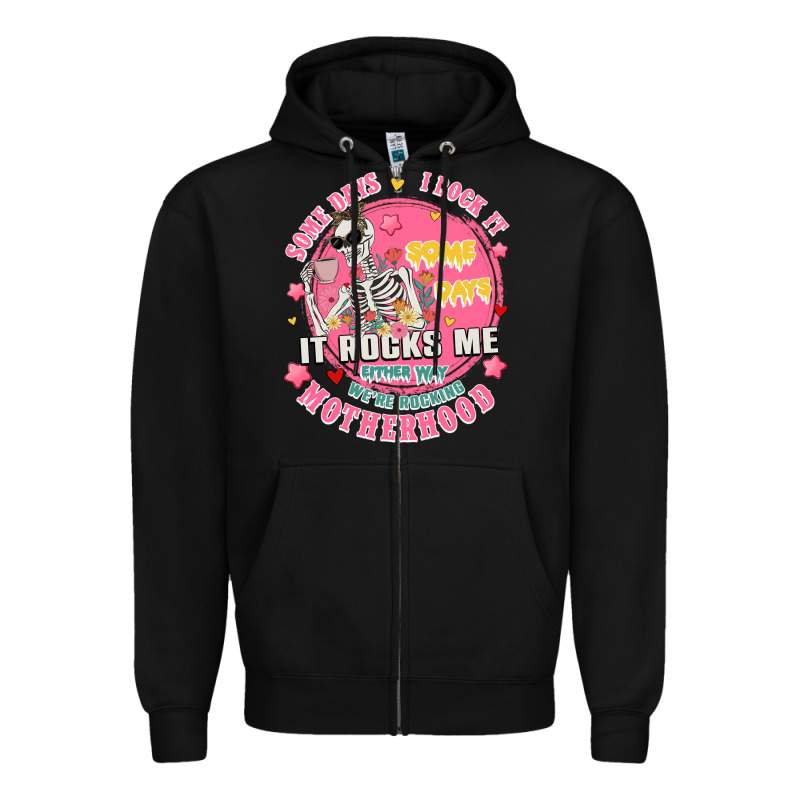 Funny Motherhood Zipper Hoodie by JahusDesignShop | Teevron