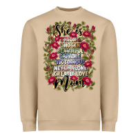 Mushroom she is mom Heavyweight Sweatshirt - JahusDesignShop