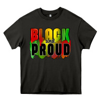 Asphalt black and proud Heavy Core Tee - CowGirlArtShop