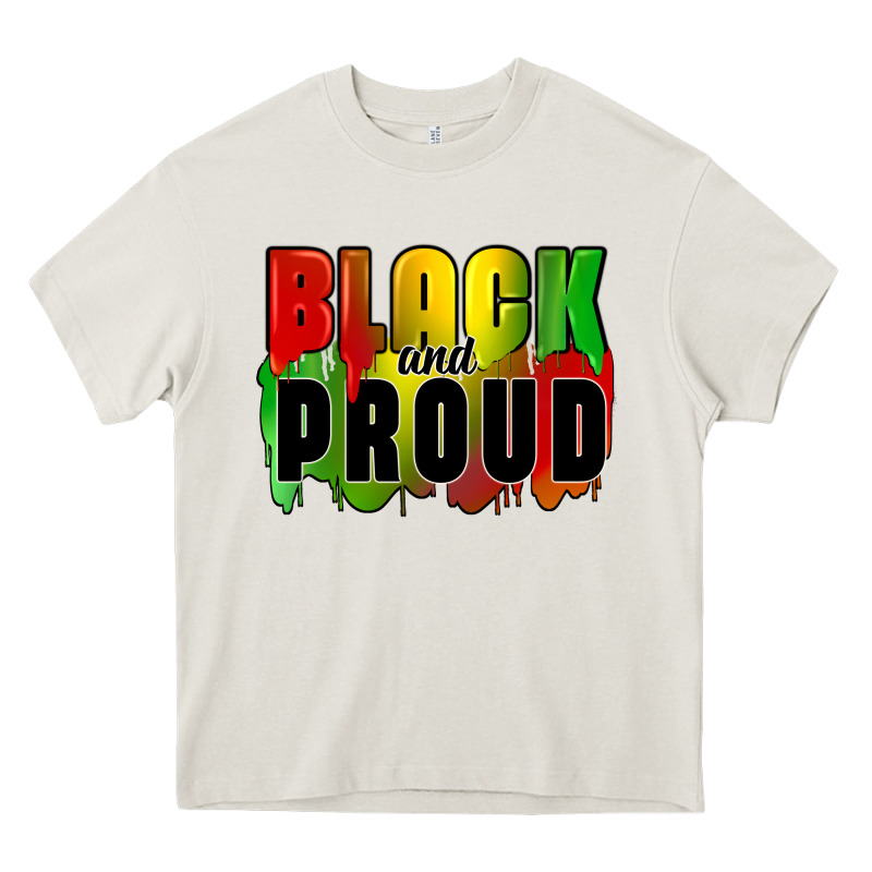 Black And Proud Heavy Core Tee by CowGirlArtShop | Teevron