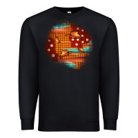 Black fall patch Premium Sweatshirt - JahusDesignShop