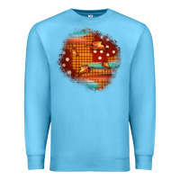 Ocean Blue fall patch Premium Sweatshirt - JahusDesignShop