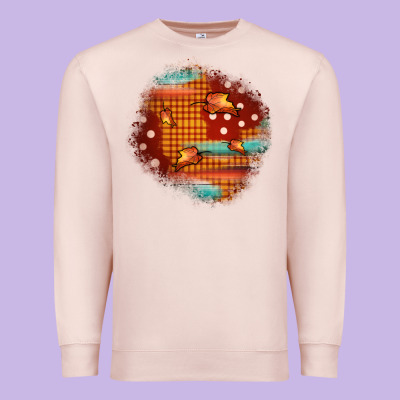 Fall Patch Premium Sweatshirt Designed By Jahusdesignshop