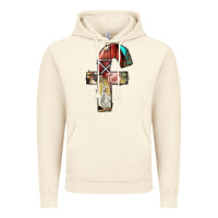 Vintage Artic farm life alphabet lowercase letters f Vintage Hoodie - BundleAndBundleShop