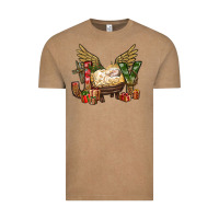 Vintage Coffee joy christmas with baby jesus bbs Vintage Tee - BundleAndBundleShop