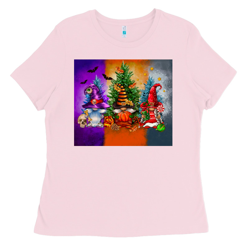 Halloween Gnomes Ladies Tee by FaDigitalArtStudio | Teevron