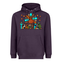 Plum thankful turkey Heavyweight Hoodie - JahusDesignShop