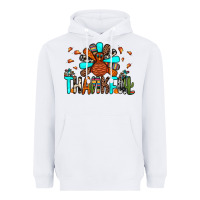White thankful turkey Heavyweight Hoodie - JahusDesignShop