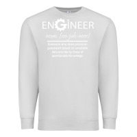 Dove Grey #engineer   #noun Premium Sweatshirt - baoMotion