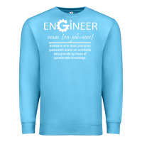 Ocean Blue #engineer   #noun Premium Sweatshirt - baoMotion