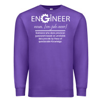 Purple #engineer   #noun Premium Sweatshirt - baoMotion