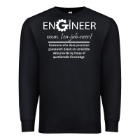 Black #engineer   #noun Premium Sweatshirt - baoMotion