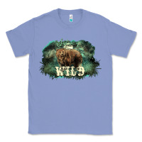 Colony Blue Stay wild night Grizzly Bear Classic Tee - HowdyJamesFarm