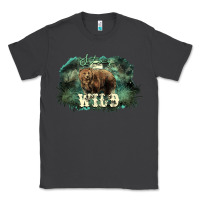 Smoke Stay wild night Grizzly Bear Classic Tee - HowdyJamesFarm