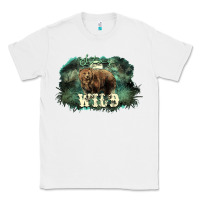 White Stay wild night Grizzly Bear Classic Tee - HowdyJamesFarm