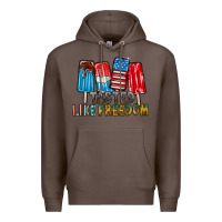 Coffee tasted like freedom Premium Hoodie - RacoonDesign