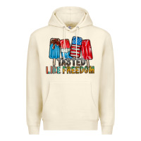 Sandshell tasted like freedom Premium Hoodie - RacoonDesign
