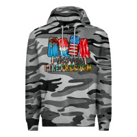 Slate Camo tasted like freedom Premium Hoodie - RacoonDesign