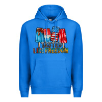 True Royal tasted like freedom Premium Hoodie - RacoonDesign